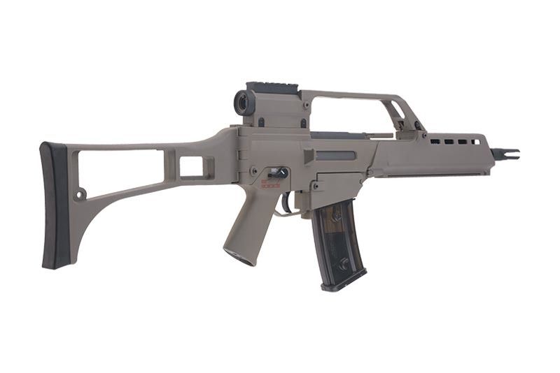 Страйкбольна штурмова гвинтівка Specna Arms G36 SA-G14 EBB Tan 14229 фото