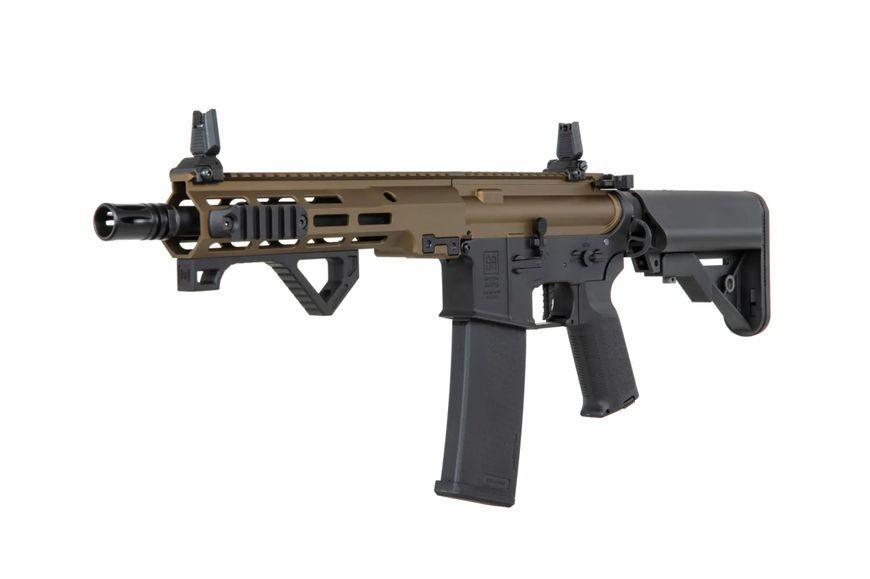 Страйкбольна штурмова гвинтівка Specna Arms SA-P23 Prime Hal Etu with brushless motor Chaos Bronze 32655 фото