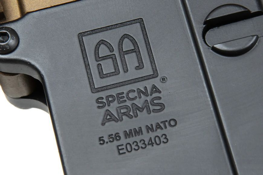 Страйкбольна штурмова гвинтівка Specna Arms SA-P23 Prime Hal Etu with brushless motor Chaos Bronze 32655 фото