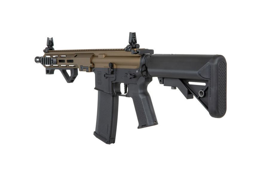 Страйкбольна штурмова гвинтівка Specna Arms SA-P23 Prime Hal Etu with brushless motor Chaos Bronze 32655 фото