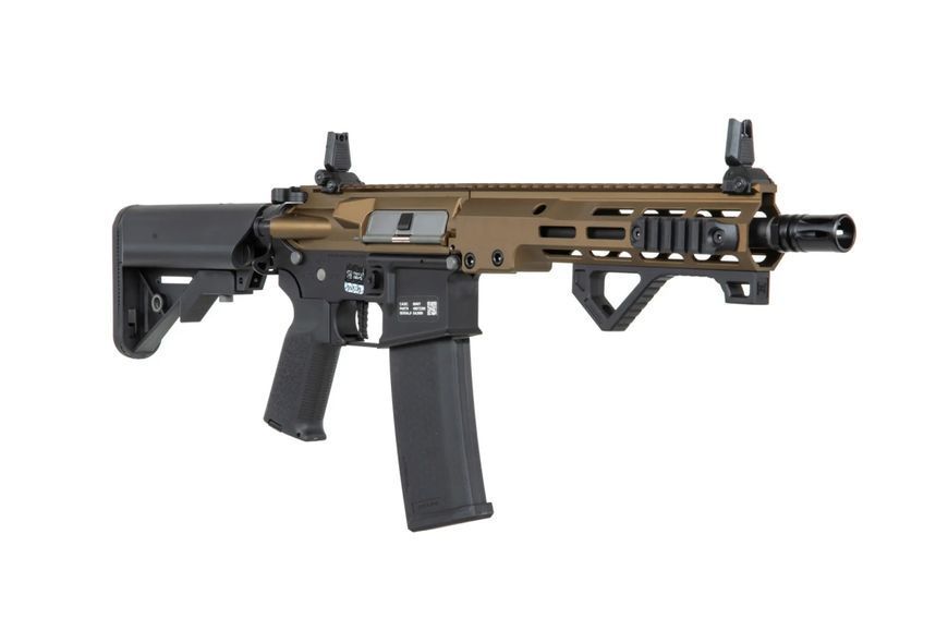 Страйкбольна штурмова гвинтівка Specna Arms SA-P23 Prime Hal Etu with brushless motor Chaos Bronze 32655 фото
