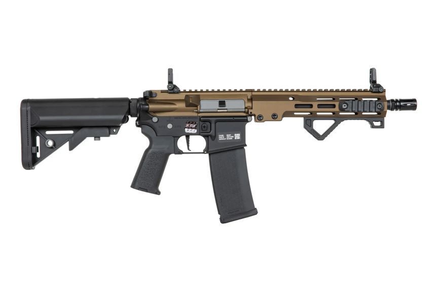 Страйкбольна штурмова гвинтівка Specna Arms SA-P23 Prime Hal Etu with brushless motor Chaos Bronze 32655 фото