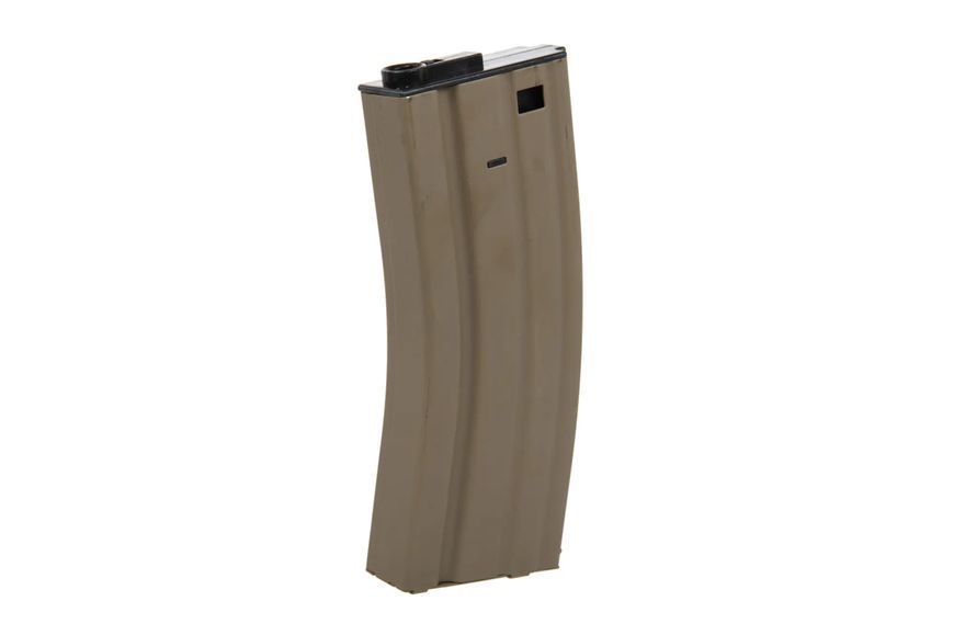 Магазин механічний Specna Arms M4/M16 120 Bbs Metal Tan 31647 фото
