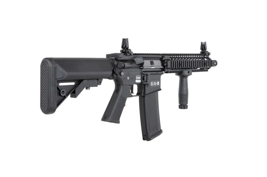 Страйкбольна штурмова гвинтівка Specna Arms Daniel Defense MK18 SA-P19 Prime Aster II ETU Black 31847 фото