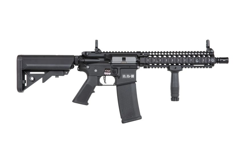 Страйкбольна штурмова гвинтівка Specna Arms Daniel Defense MK18 SA-P19 Prime Aster II ETU Black 31847 фото