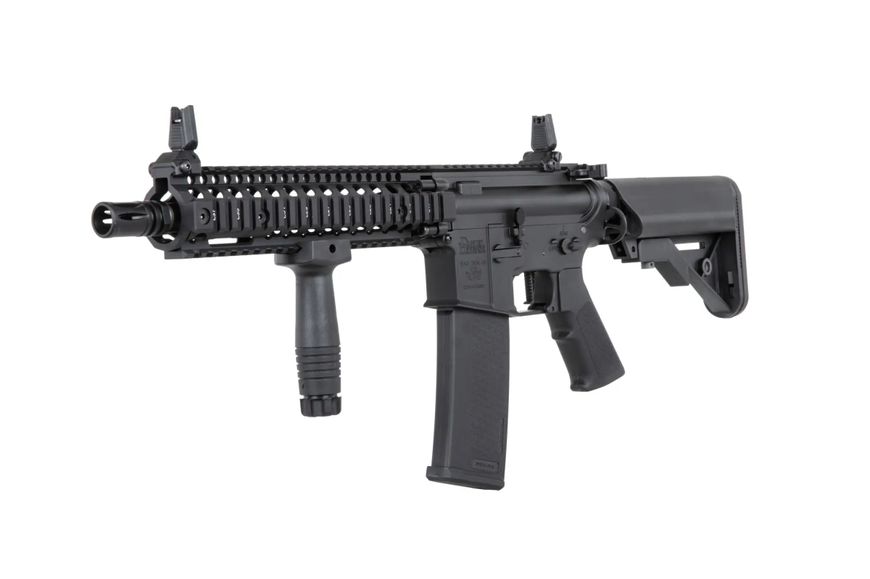 Страйкбольна штурмова гвинтівка Specna Arms Daniel Defense MK18 SA-P19 Prime Aster II ETU Black 31847 фото