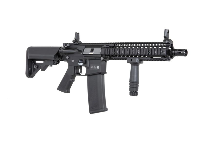 Страйкбольна штурмова гвинтівка Specna Arms Daniel Defense MK18 SA-P19 Prime Aster II ETU Black 31847 фото