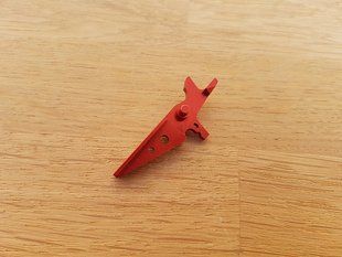 Спусковий гачок Retro Arms AR15 Red 15450 15450 фото