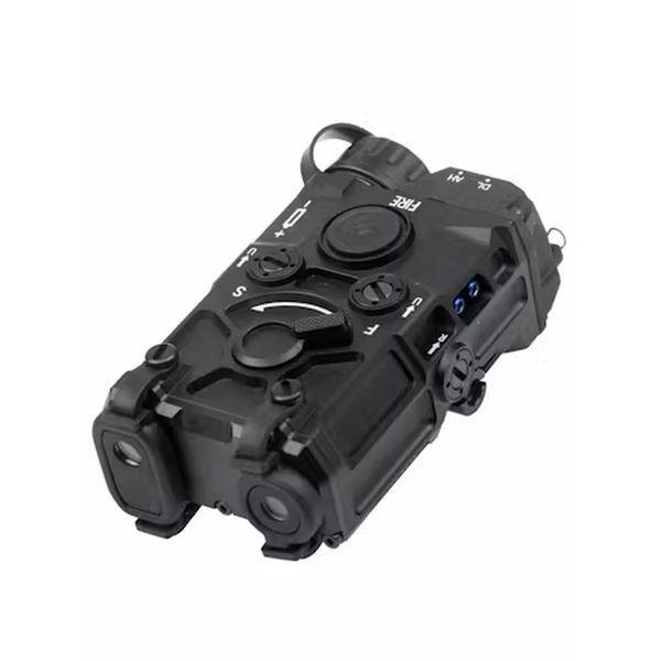 Тактичний модуль Wadsn ET OGL Green/IR Laser Plastics Black 35021 фото