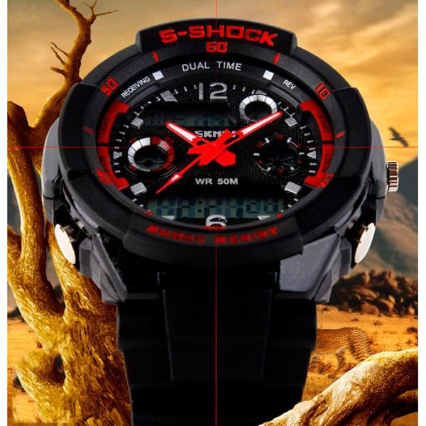 Годинник Skmei S-Shock Red 0931R 25075 фото