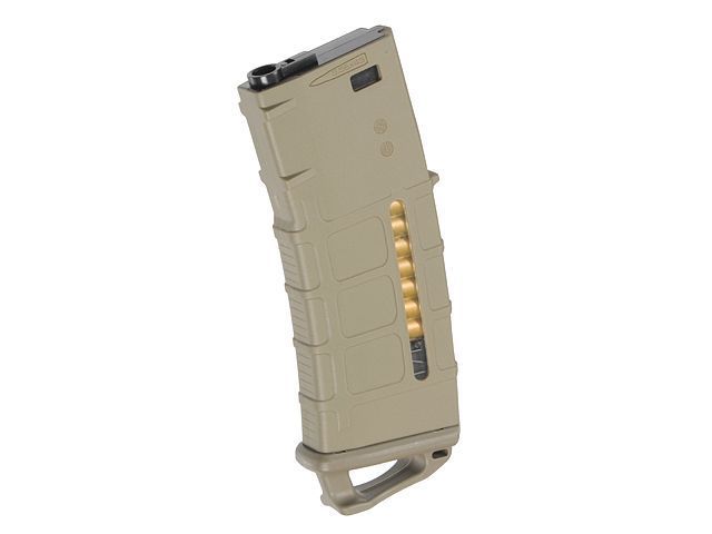 Магазин механічний Kublai M4/AR-15 з імітацією набоїв 120 bbs dark earth 17297 фото
