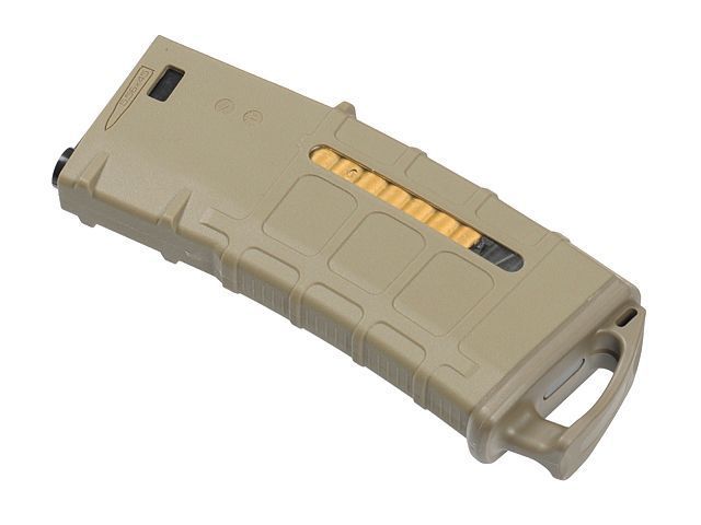 Магазин механічний Kublai M4/AR-15 з імітацією набоїв 120 bbs dark earth 17297 фото