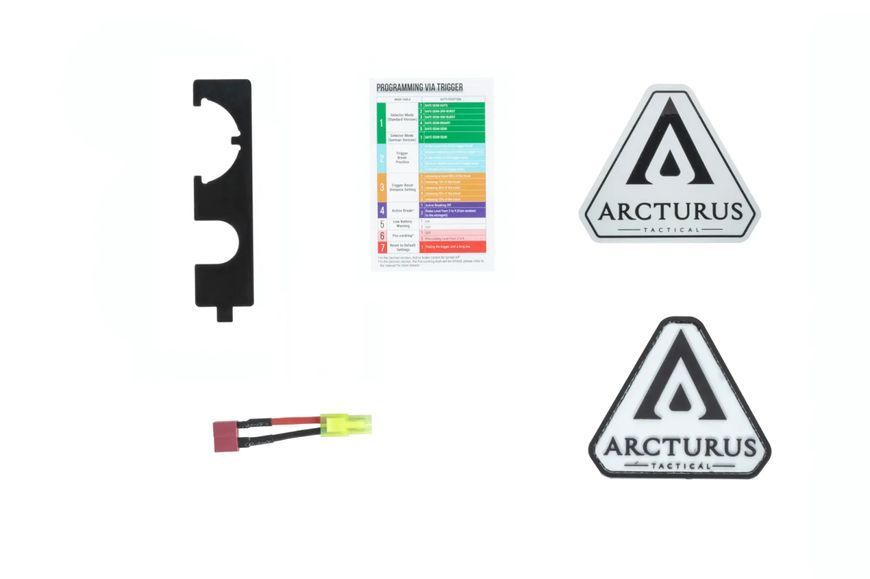 Страйкбольна штурмова гвинтівка Arcturus Sword MOD1 Carbine 13.5" AEG LITE FE Black 33103 фото