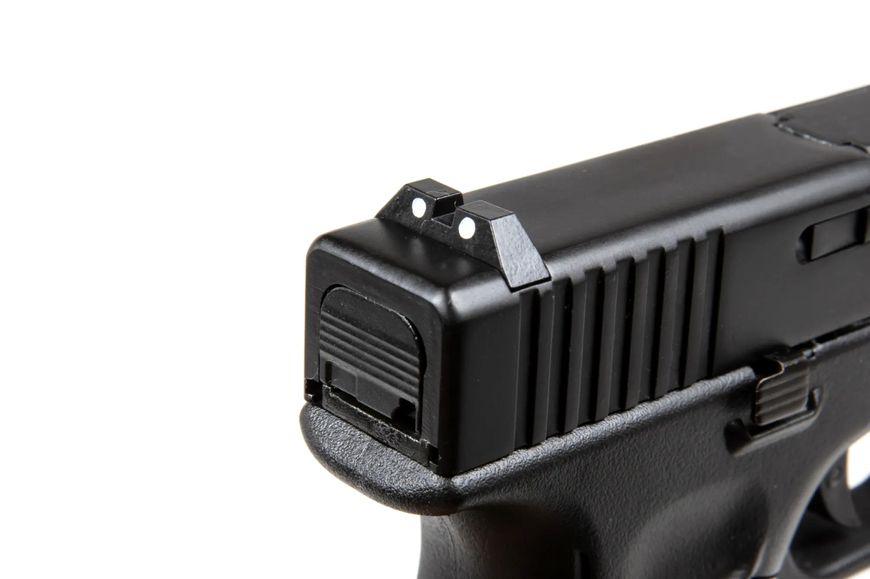 Страйкбольний пістолет D-Boys Glock 26 Advanced Full Auto Green Gas Black 29834 фото