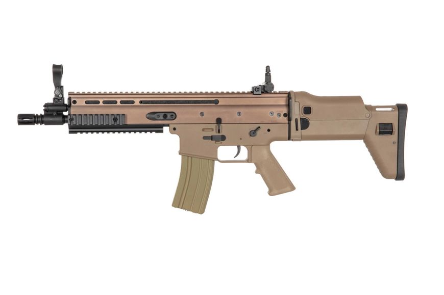 Страйкбольна штурмова гвинтівка Double Bell SCAR-L Tan 0134 фото