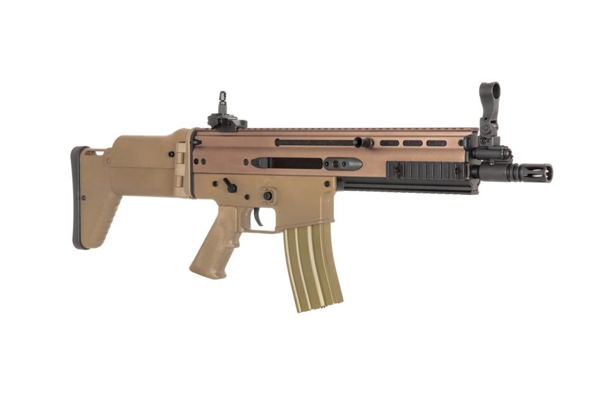 Страйкбольна штурмова гвинтівка Double Bell SCAR-L Tan 0134 фото