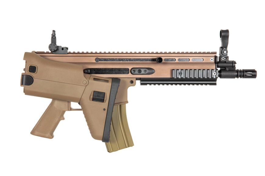 Страйкбольна штурмова гвинтівка Double Bell SCAR-L Tan 0134 фото