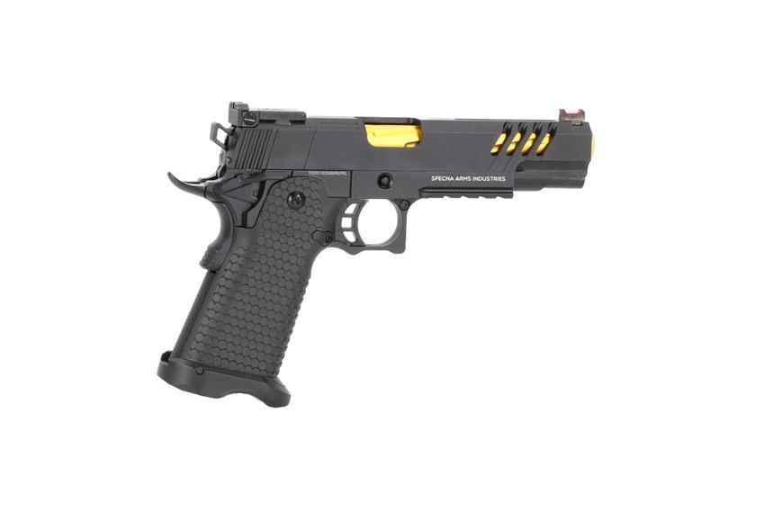 Страйкбольный пистолет Specna Arms SA-VGP10 Vapor Black and Gold 33702 фото