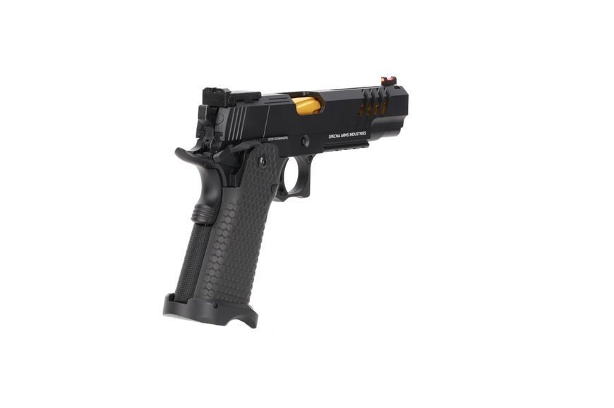 Страйкбольный пистолет Specna Arms SA-VGP10 Vapor Black and Gold 33702 фото