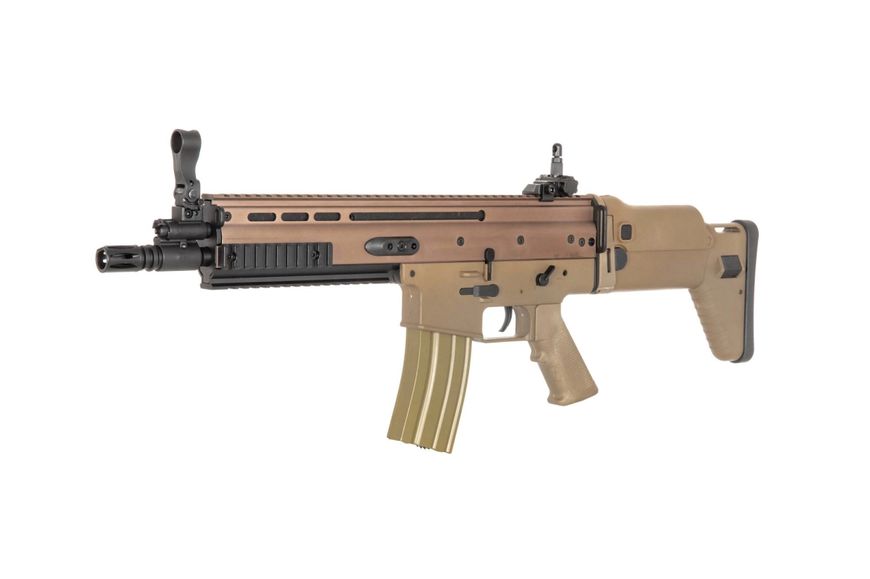 Страйкбольна штурмова гвинтівка Double Bell SCAR-L Tan 0134 фото