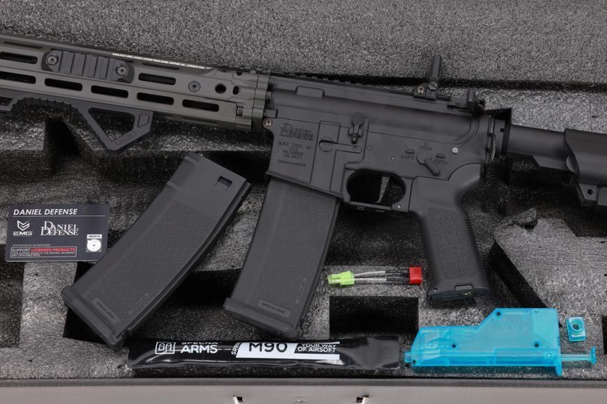 Страйкбольная штурмовая винтовка Specna Arms Daniel Defense RIS III 12.5'' SA-E28 EDGE HAL 2 ETU Gen. 2 Chaos Grey 33935 фото