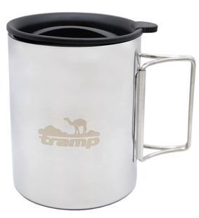 Термокухоль Tramp зі складаними ручками та поїлкою 500 ml 27960 фото