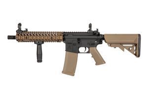 Страйкбольна штурмова гвинтівка Daniel Defense MK18 SA-E19 Edge Chaos Bronze 34220 фото