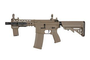 Страйкбольна штурмова гвинтівка Specna Arms M4 SA-E12 EDGECarbine Replica - Full-Tan 17918 фото