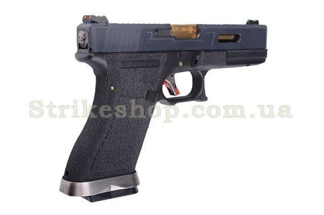 Страйкбольний пістолет Glock 18 Force Pistol WE Metal Green Gas 8060 фото