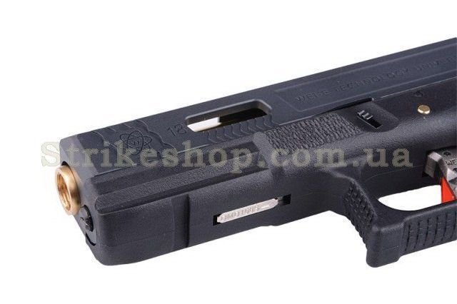 Страйкбольний пістолет Glock 18 Force Pistol WE Metal Green Gas 8060 фото