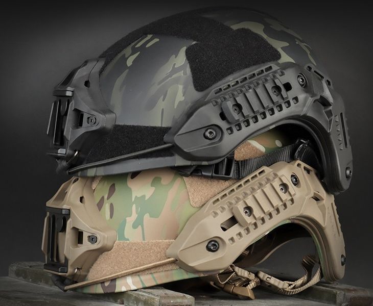 Шолом страйкбольний Wosport MTek Flux Helmet Tan 28589 фото