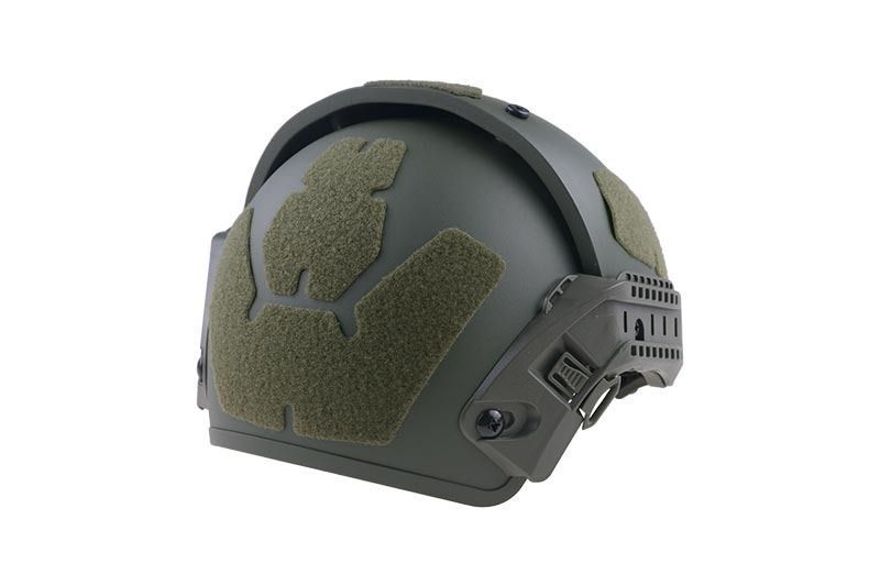 Шолом страйкбольний Ultimate Tactical Air Fast Helmet Replica Olive Drab 19144 фото