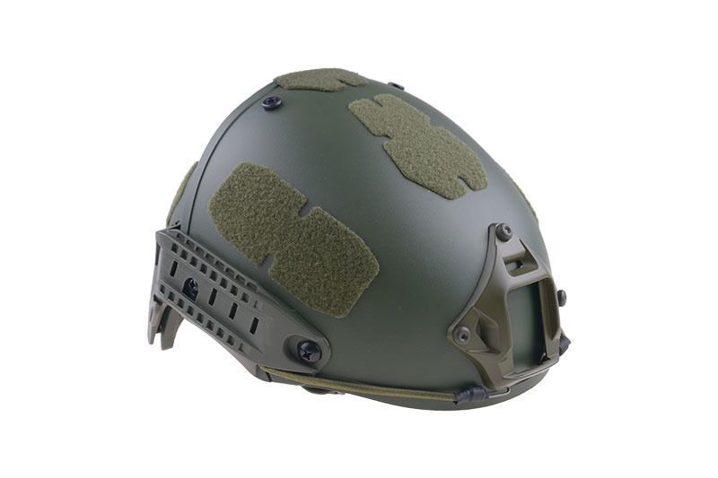 Шолом страйкбольний Ultimate Tactical Air Fast Helmet Replica Olive Drab 19144 фото