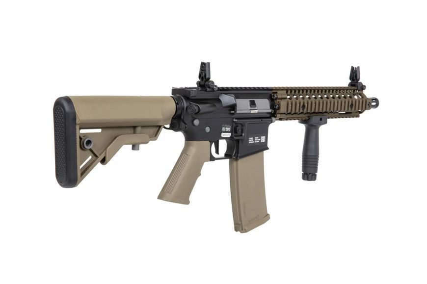Страйкбольна штурмова гвинтівка Specna Arms Daniel Defense&reg; MK18 SA-E19 Edge R Hal Chaos Bronze 32977 фото