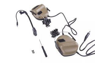 Навушники страйкбольні Specna Arms ERM H Headset Tan 24654 фото