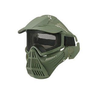 Маска захисна Wosport Transformer Leader Mask Olive 33001 фото