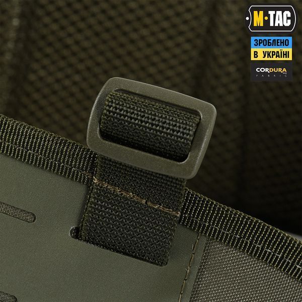 Пояс тактичний M-Tac War Belt Laser Cut Ranger Green Size M/L 25989-m/l фото