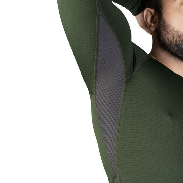 Термобелье Camo-Tec Polarheat Quadro Stretch Green Size S 30455-s фото