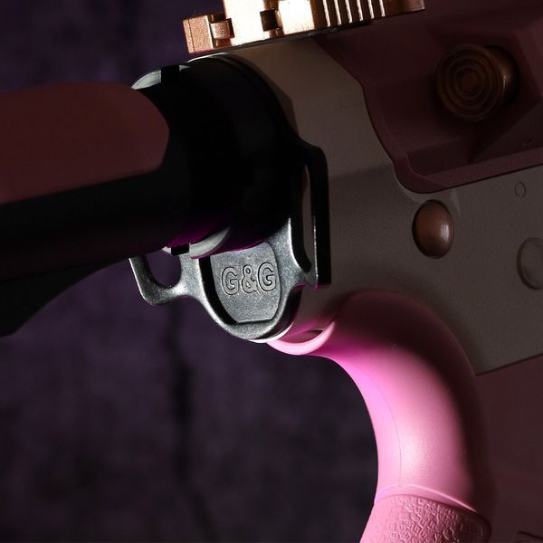 Страйкбольна штурмова гвинтівка G&G CM16 Batto CQB Taffy Pink 34235 фото