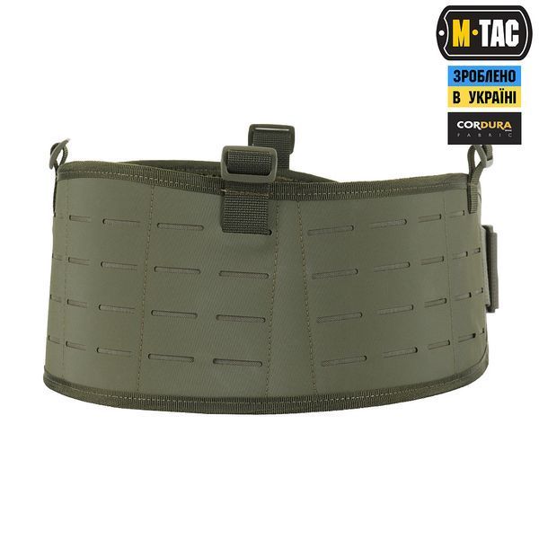 Пояс тактичний M-Tac War Belt Laser Cut Ranger Green Size M/L 25989-m/l фото