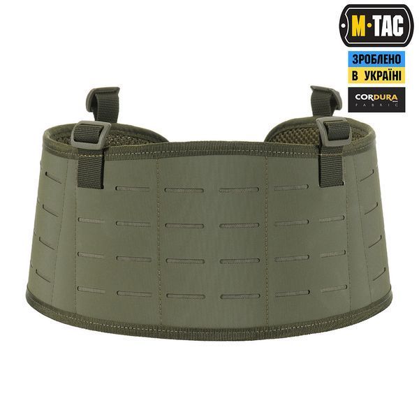 Пояс тактичний M-Tac War Belt Laser Cut Ranger Green Size M/L 25989-m/l фото