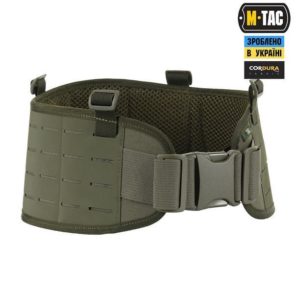 Пояс тактичний M-Tac War Belt Laser Cut Ranger Green Size M/L 25989-m/l фото