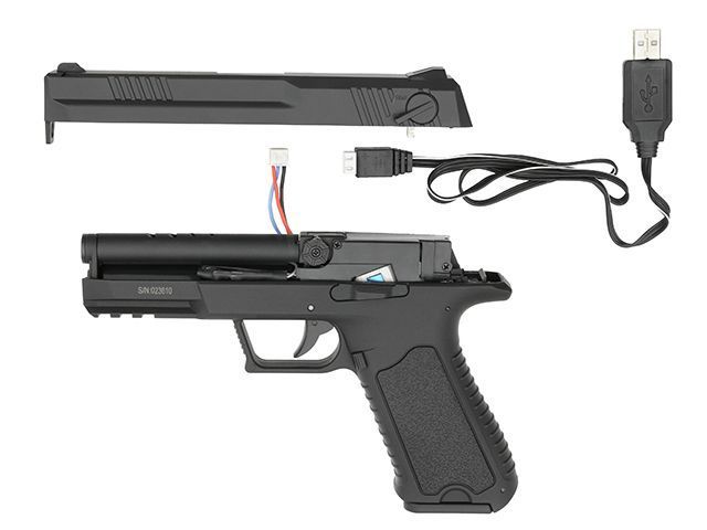 Страйкбольный пистолет Cyma ERGO FA Mosfet Edition CM.127S 14647 фото