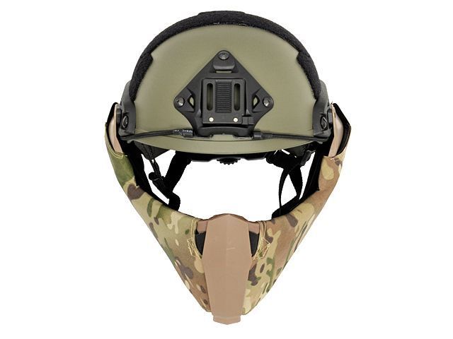 Захисна маска FMA Helmet Mandible Guard Multicam 27995 фото