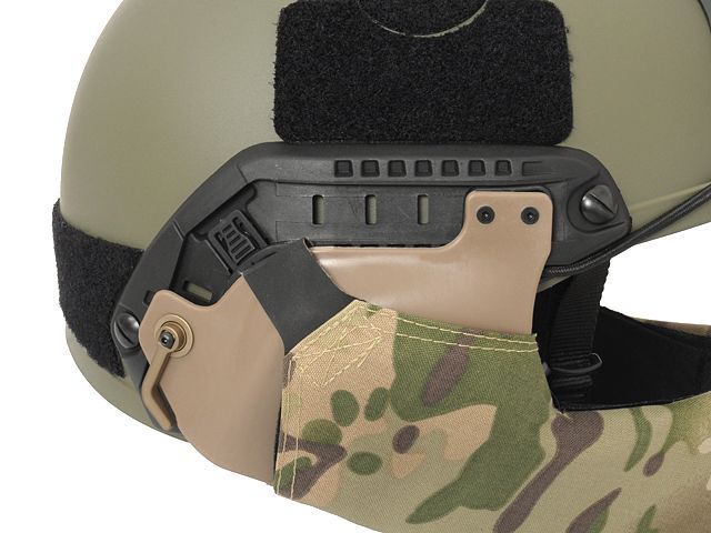 Захисна маска FMA Helmet Mandible Guard Multicam 27995 фото