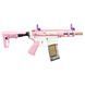 Страйкбольна штурмова гвинтівка G&G CM16 Batto CQB Taffy Pink 34235 фото 1