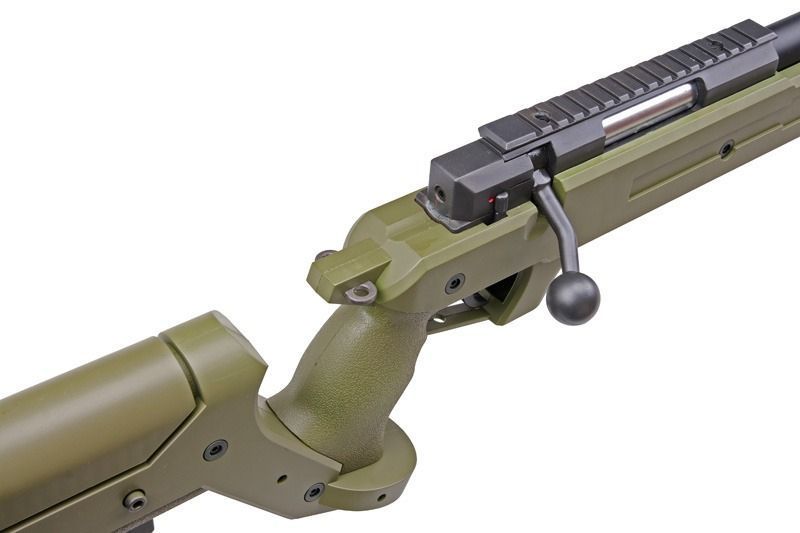 Страйкбольна снайперська гвинтівка WELL MB04A Olive 11595 фото