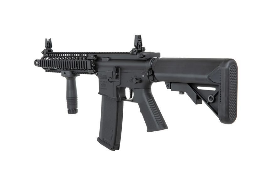 Страйкбольна штурмова гвинтівка Specna Arms Daniel Defense MK18 SA-P19 Prime Hal Etu with brushless motor Black 32657 фото