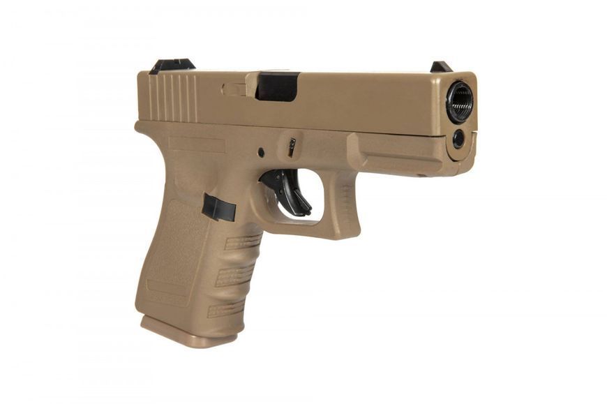 Страйкбольний пістолет East & Crane Glock 19 Gen 3 EC-1301 Tan 19376 фото