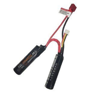 Акумулятор Dynamics Technologies LiPo 7,4V 2000mAh 30A Crane Stock T-Connector 18936 фото